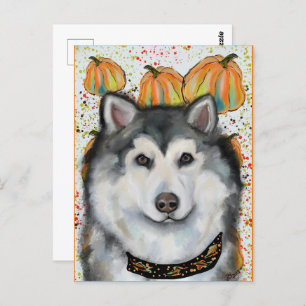 Alaskan Malamute                       Postcard