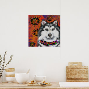 ALASKAN MALAMUTE     POSTER
