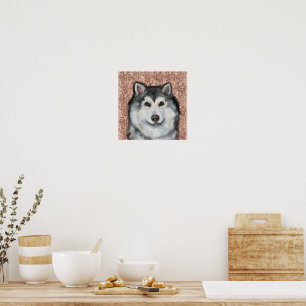Alaskan Malamute Poster