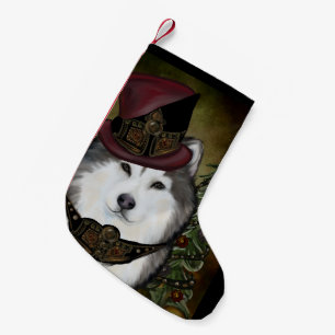 Alaskan Malamute            Small Christmas Stocking