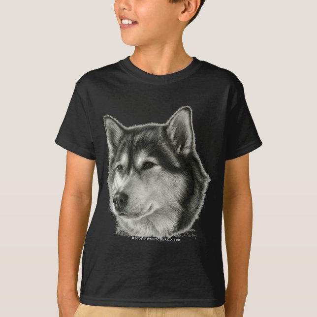 Alaskan Malamute T-Shirt (Front)