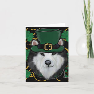 Alaskan Malamute Thank You Card