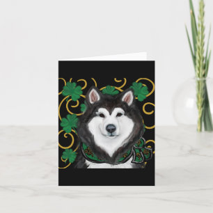 Alaskan Malamute Thank You Card
