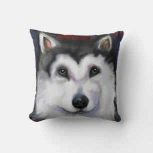 ALASKAN MALAMUTE THROW PILLOW