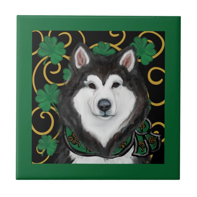 Alaskan Malamute                 Tile (Front)