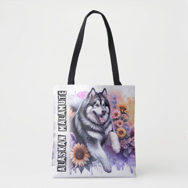 Alaskan Malamute  Tote Bag (Front)