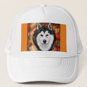 ALASKAN MALAMUTE TRUCKER HAT