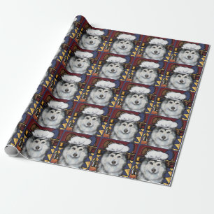 Alaskan Malamute Wrapping Paper