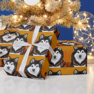 Alaskan Malamute Wrapping Paper