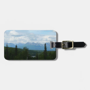 Alaskan Mountain Range Panoramic Photography Luggage Tag