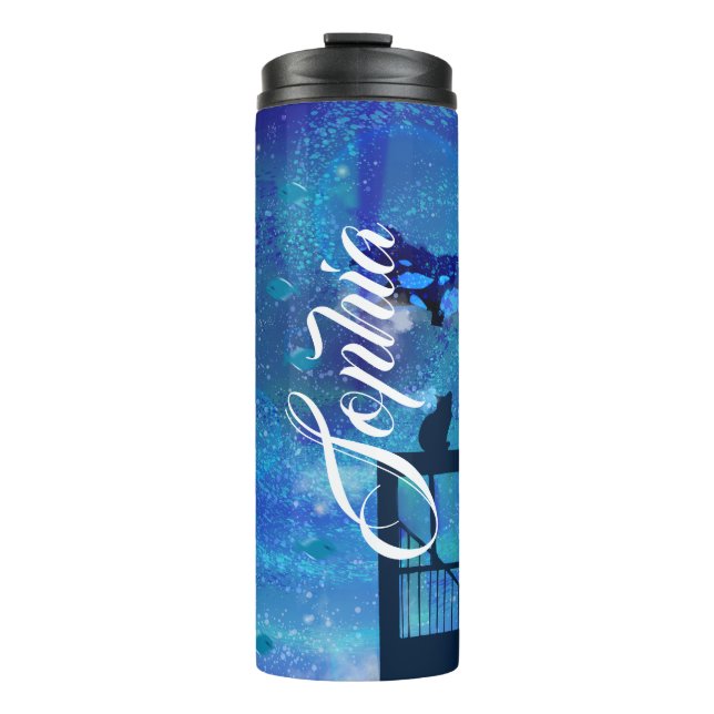 Alaskan Orca Whales   Thermal Tumbler (Front)