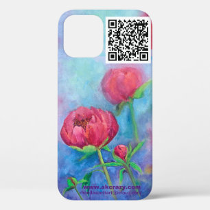 Alaskan Peonies iphone 12 pro coque