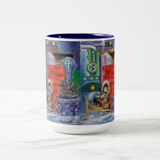 Alaskan Puppy Dreams à l'hôtel Capitaine Cook Mug (Centre)