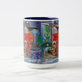 Alaskan Puppy Dreams at the Hotel Captain Cook Mug