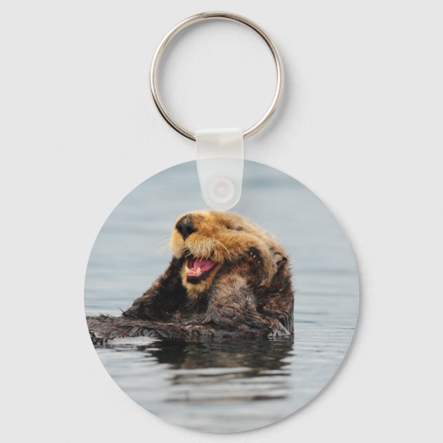 Alaskan Sea Otter Key Chain (Front)