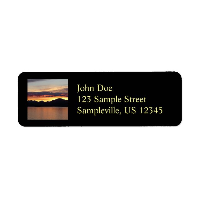 Alaskan Sunset I Beautiful Alaska Photography (Front)