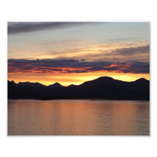 Alaskan Sunset I Belle photographie Alaska