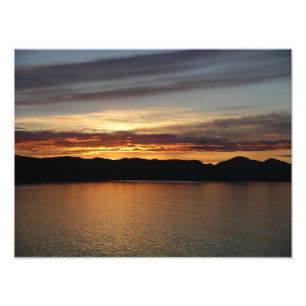 Alaskan Sunset II Belle photographie de l'Alaska