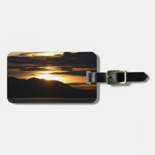 Alaskan Sunset III Beautiful Alaska Photography Luggage Tag
