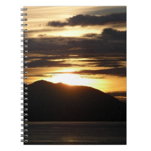 Alaskan Sunset III Beautiful Alaska Photography Notebook