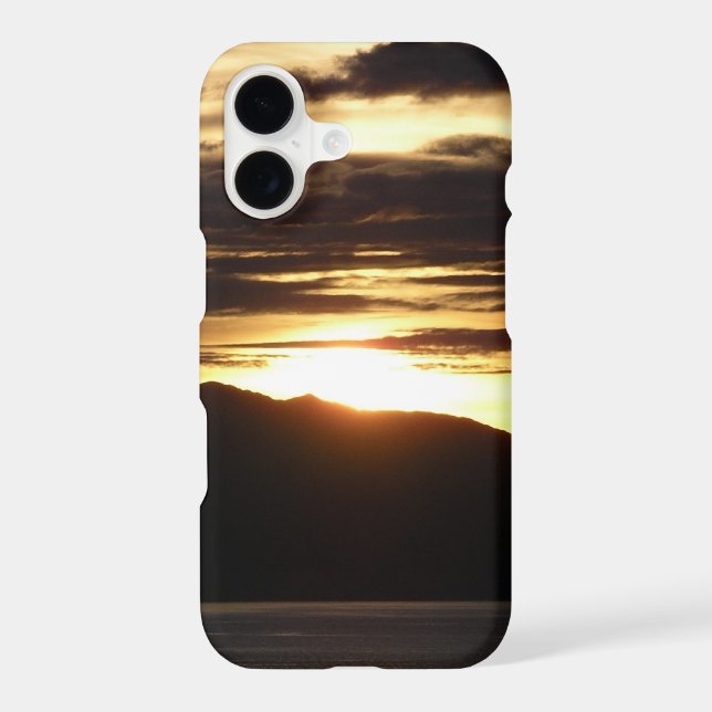 Alaskan Sunset III Belle photographie de l'Alaska (Verso)