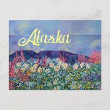 Alaskan Tisha' s Garden Postcard