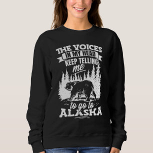 Alaskan Wilderness Alaska Vacation Sweatshirt