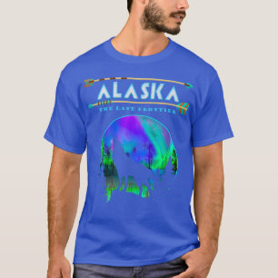 Alaskan Wolf Alaska State Pride Alaska Northern Li T-Shirt