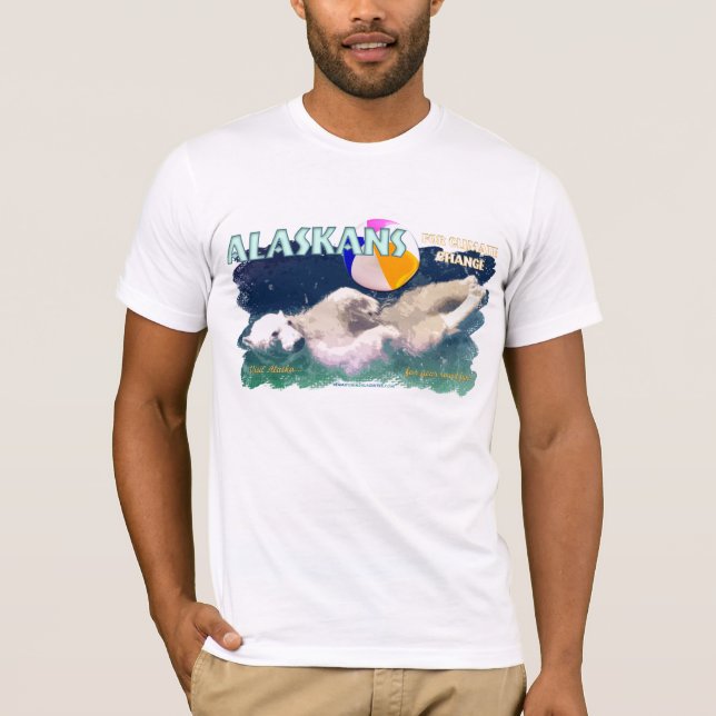Alaskans for Climate Change T-Shirt (Front)