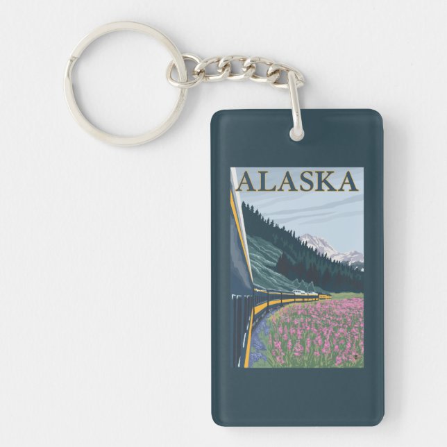 AlaskaRailroad et Vintage voyage de Fireweed (Devant)