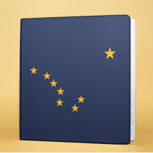 Alaska's Flag Avery Binder