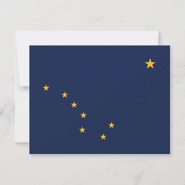Alaska's Flag Invitation (Front)