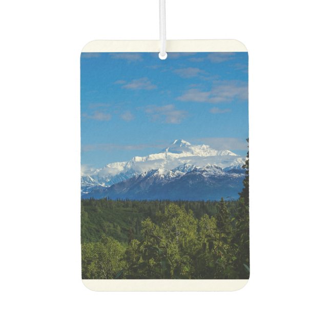 Alaska's Mt. McKinley Air Freshener (Front)