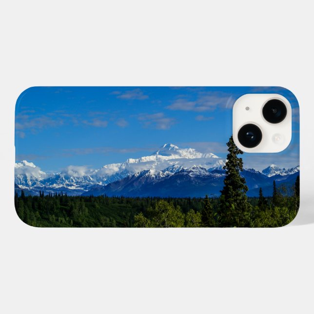 Alaska's Mt. McKinley Case-Mate iPhone Case (Back (Horizontal))