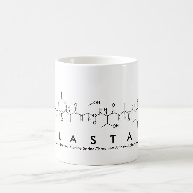 Alastair peptide name mug (Center)