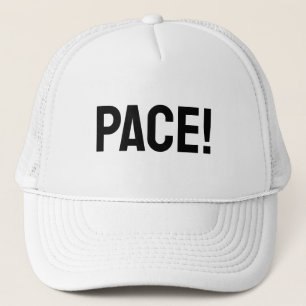 Alătură-te Mișcării Pentru PACE! Sepcile Albe Trucker Hat
