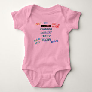 #ALAVANT PRODUCTIONS Ace Baby Tests Baby Bodysuit