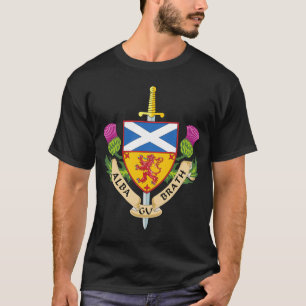 Alba Gu Bràth Scottish Heritage Crest Inspired T-Shirt
