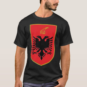 Albania 3d Ensignia T-Shirt