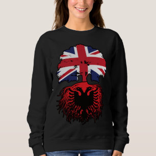 Albania Albanian British UK United Kingdom Britain Sweatshirt