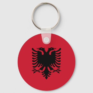 Albania - Albanian Flag Keychain