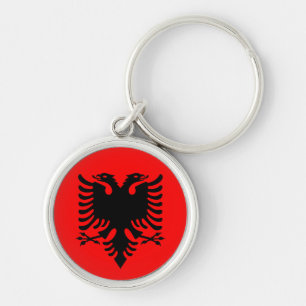 Albania - Albanian Flag Keychain