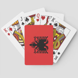 Albania (Albanian) Flag Playing Cards