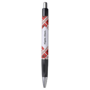 Albania Albanian Flag Tiled Personalized Text Pen