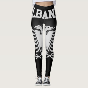 Albania Coat of Arms Leggings