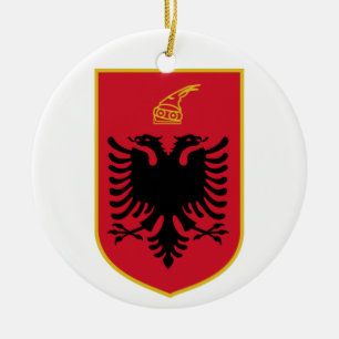 Albania Coat of Arms Ornament