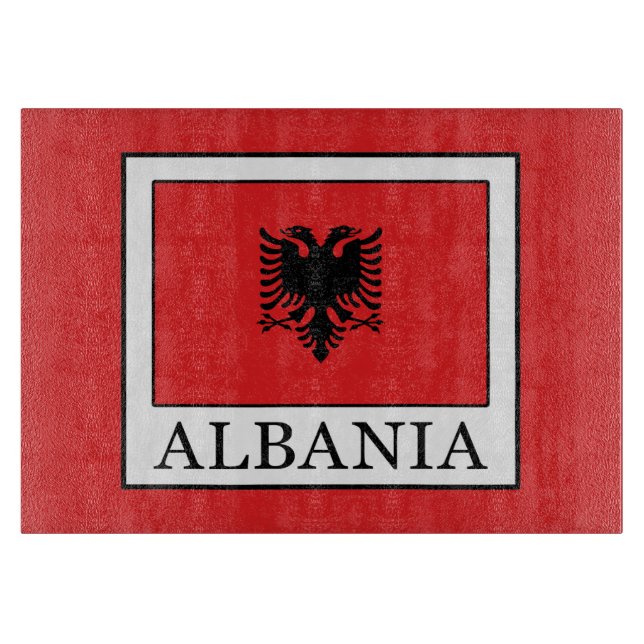 Albania Cutting Board (Front)