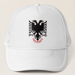 Albania Double Headed Eagle Trucker Hat
