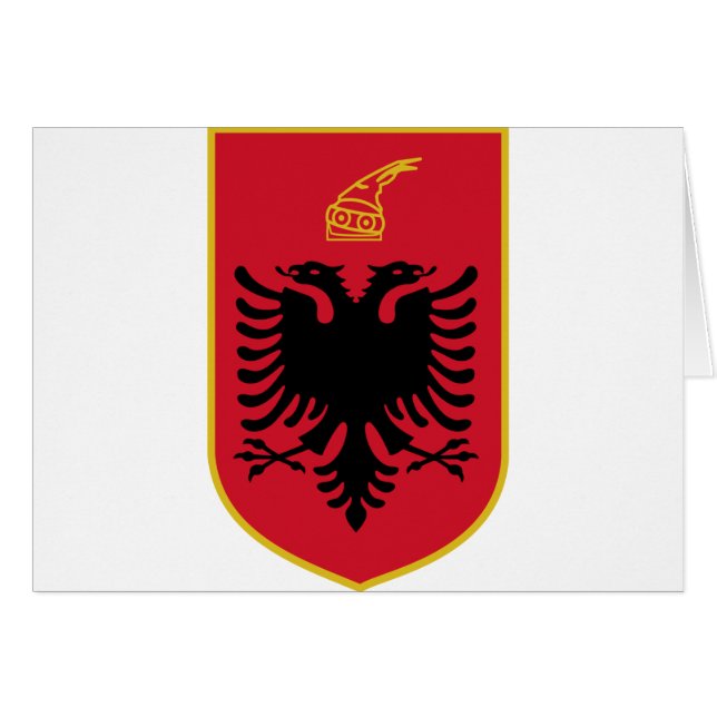 albania emblem (Front Horizontal)