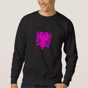 Albania Flag Albanian Eagle Women Girls Sweatshirt